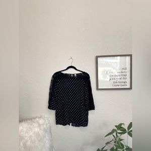 Beautiful Polka Dot Blouse